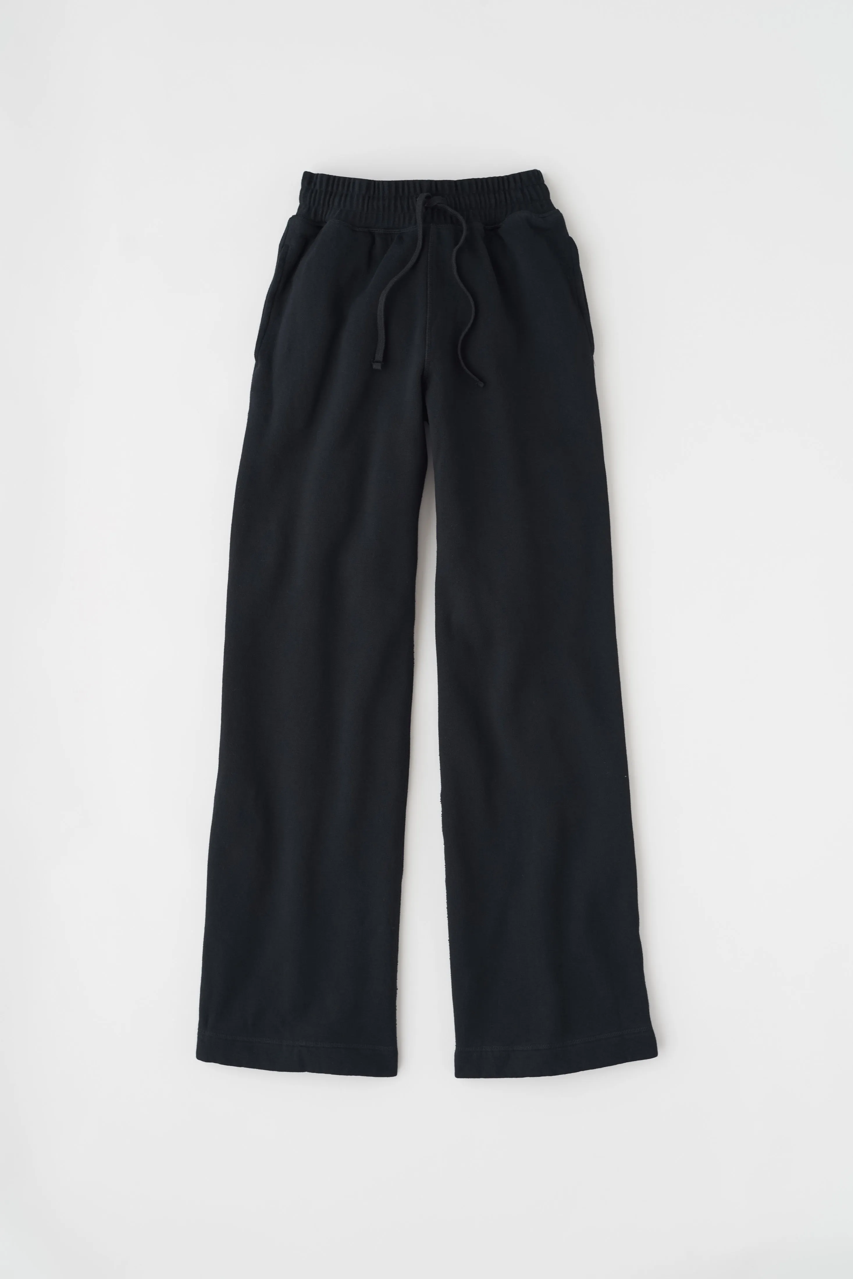 Women's Wide Leg Sweatpant in Black