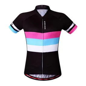 WOSAWE Colorful Short Sleeve Cycling Jersey