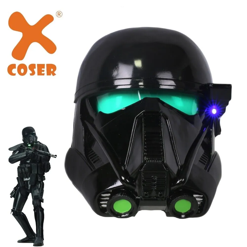 Xcoser Rogue One Dark Trooper Helmet with LED Cosplay Prop Replica（Pre-order，＞40 days）