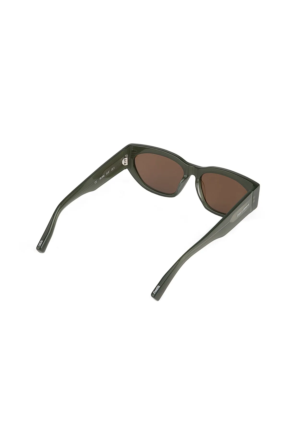 Zulu & Zephyr x Local Supply - Oval Sunglasses - Olive